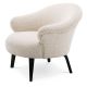 Fotolii - Fotoliu design elegant LUX Moretti, boucle crem