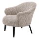 Fotolii - Fotoliu design elegant LUX Moretti, bej mademoiselle