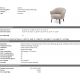 Fotolii - Fotoliu design elegant LUX Moretti, bej mademoiselle