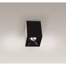 Plafoniere cu spoturi, Spoturi aplicate - Plafonier, Spot aplicat negru, dim.10x10cm, Led Basic Square