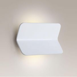 Aplica de perete moderna, alba, LED Tigra I