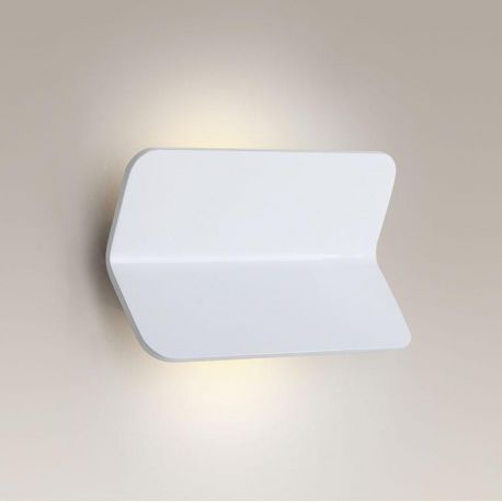 Aplice, corpuri de iluminat pentru pereti - Aplica de perete moderna, alba, LED Tigra I