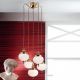 Pendule, Lustre suspendate - Lustra suspendata eleganta stil clasic Nostalgie 5L alama lucios/opal