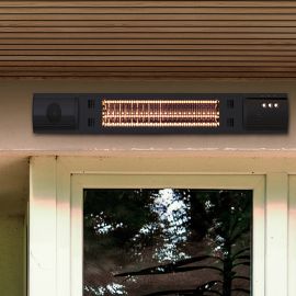 Mobilier terasa - Încalzitor electric de terasa exterior cu telecomanda si speakers IP55 Heat Music
