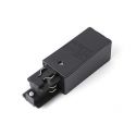 Accesoriu, Capat stanga negru, electrificat pentru sina Faro 3 PHASE TRACK