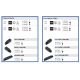 Accesorii iluminat - Accesoriu, Capat stanga negru, electrificat pentru sina Faro 3 PHASE TRACK