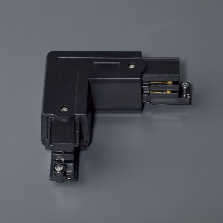 Accesorii iluminat - Accesoriu pentru sina metalica JOINT L negru dreapta