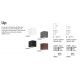 Aplice - Aplica ip44 up ap2 coffee