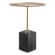 Masute Living - Masuta laterala design LUX Cole, marmura neagra