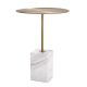 Masute Living - Masuta laterala design LUX Cole, marmura alba