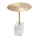Masute Living - Masuta laterala design LUX Cole, marmura alba