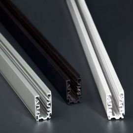 Accesorii iluminat - Sina metalica gri 2m, pentru spoturile pe sina de la Faro