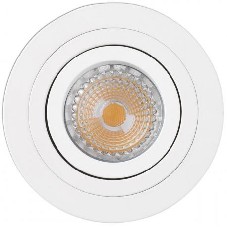 Accesorii iluminat - Rama spot directionabil, incastrabil, alb, diam. 9,2cm RADON-R