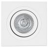 Rama spot directionabil, incastrabil, alb, dim. 9,2x9,2cm RADON-C