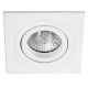 Accesorii iluminat - Rama spot directionabil, incastrabil, alb, dim. 9,2x9,2cm RADON-C