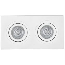 Rama spot directionabil, incastrabil, alb, dim. 25x9,2cm RADON-2