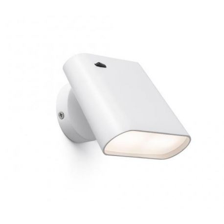 Aplice, corpuri de iluminat pentru pereti - Aplica de perete directionabila alba, AUREA LED