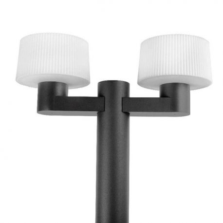 Stalpi - Stalp exterior 74435+doua globuri 74429 Muffin
