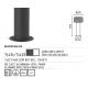 Stalpi - Stalp exterior 74434+glob 74429 Muffin