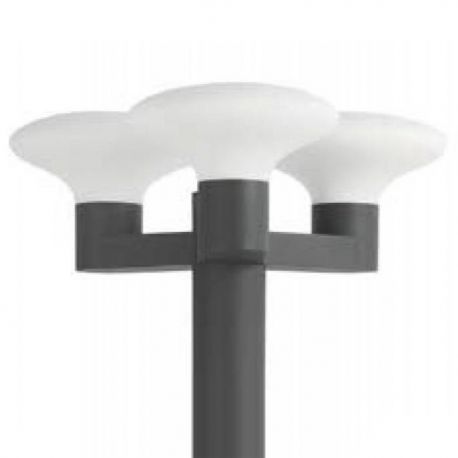 Stalpi - Stalp exterior 74436+trei globuri 74430 Blub-s