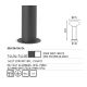 Stalpi - Stalp exterior 74434+glob 74430 Blub-s