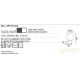 Aplice - Aplica de perete exterior 74432+glob diam.18cm 74437 MOON