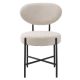 Seturi scaune, HoReCa - Set de 2 scaune design LUX Vicq, boucle crem