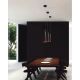 Pendule, Lustre suspendate - Pendul modern inaltime 186cm LED Pluma