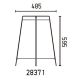 Veioze - Veioza, lampa de masa H-59,5cm Akane