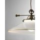 Pendule, Lustre suspendate - Lustra, Pendul rustic din alama cu sticla Murano Country