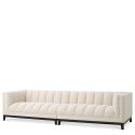 Canapea design elegant LUX Ditmar L, boucle crem