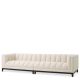 Canapele - Canapea design elegant LUX Ditmar L, boucle crem