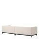 Canapele - Canapea design elegant LUX Ditmar L, boucle crem