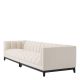 Canapele - Canapea design elegant LUX Ditmar L, boucle crem