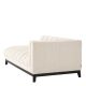 Canapele - Canapea lounge design elegant LUX Ditmar Right, boucle crem