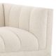 Canapele - Canapea lounge design elegant LUX Ditmar Right, boucle crem