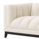 Canapele - Canapea lounge design elegant LUX Ditmar Left, boucle crem