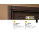 Lustre aplicate - Lustra LED dimabila aplicata design modern circular MANSION 43cm