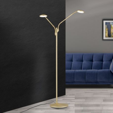 Lampadare - Lampadar LED dimabil stil modern Cobra satin alama