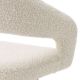 Scaune - Scaun design elegant LUX Bravo, boucle crem