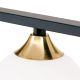 Pendule, Lustre suspendate - Lustra suspendata design modern SNOWWHITE 5L negru/auriu