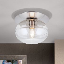 Plafoniere - Plafoniera vintage design decorativ RICHARD satin/clar