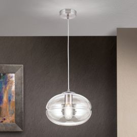 Pendule, Lustre suspendate - Lustra / Pendul vintage design decorativ RICHARD satin/clar