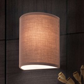 Aplice, corpuri de iluminat pentru pereti - Aplica de perete design modern Ufo maro