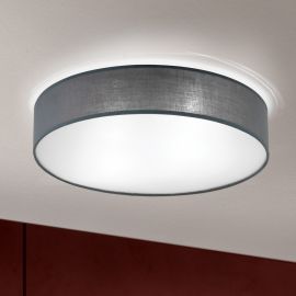 Lustre aplicate - Lustra aplicata design modern Ufo 50cm gri