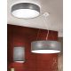 Lustre aplicate - Lustra aplicata design modern Ufo 50cm gri