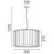 Pendule, Lustre suspendate - Pendul cu inaltime reglabila Linda