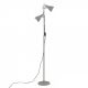 Lampadare - Lampadar cu 2 spoturi directionabile SCHOOL gri