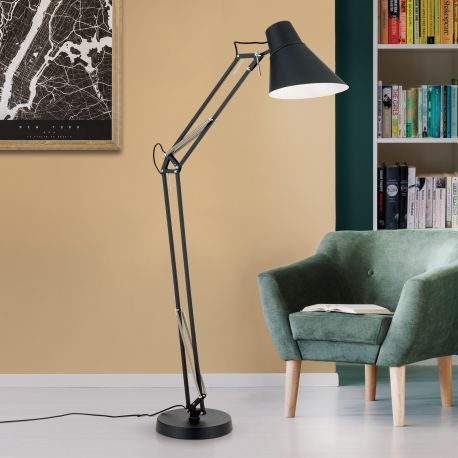 Lampadare - Lampa de podea moderna cu brat articulat Bachelor