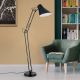 Lampadare - Lampa de podea moderna cu brat articulat Bachelor